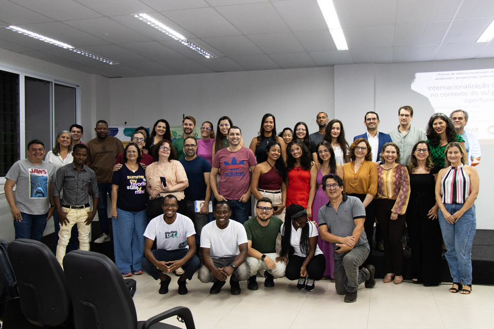 Participantes do I Fórum de Internacionalização reunidos 
